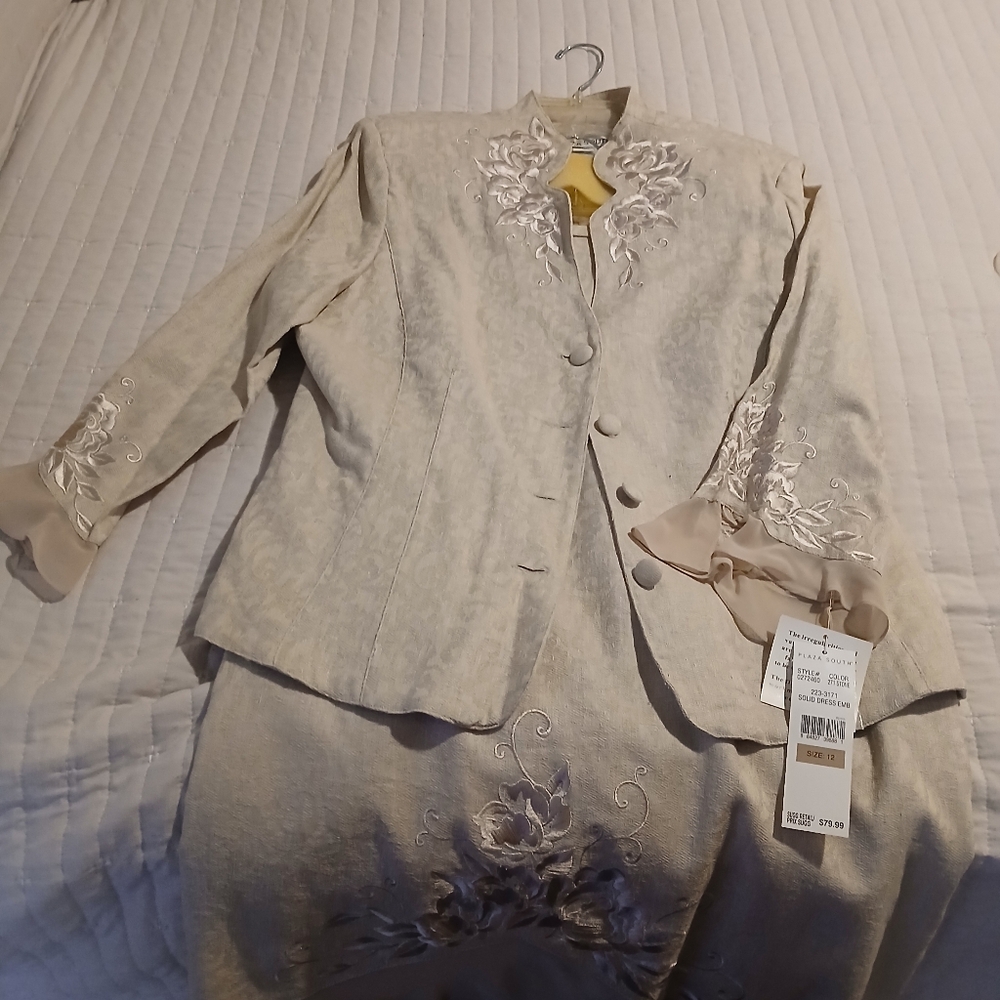 Dressy skirt and jacket set